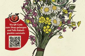 Bouquet naturel M�lange de fleurs sauvages BIO pour les romantiques - graines